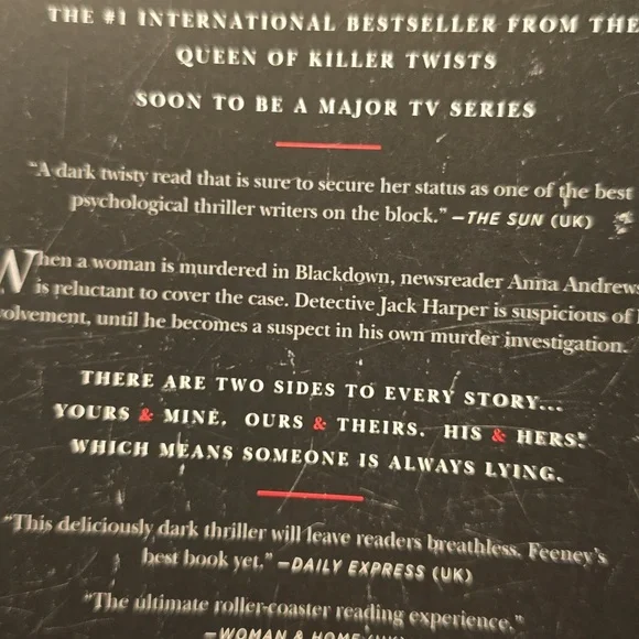 Alice Feeney His & Her's AND Good Bad Girl. New - Picture 5 of 5